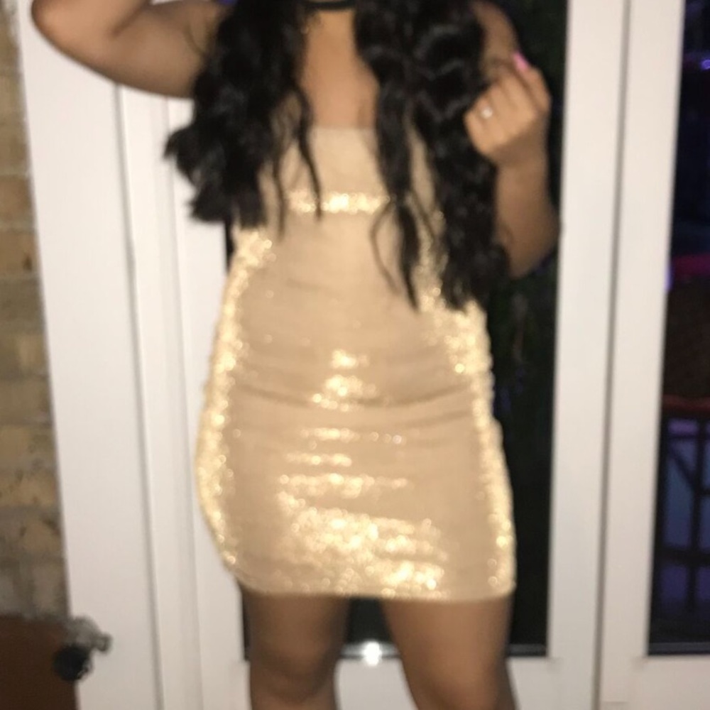 Gold Dress